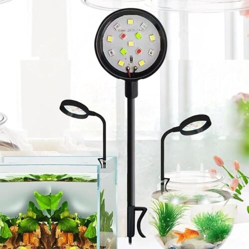 Ultra Mini Flexible Aquarium Fish Bowl Light 3Watts LED Light LY008