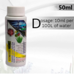 Fish stress relief medicine Stress Heal - 50ml  | Suitable for Fresh and Salt Water | Rapidly Reduces Stress and Mortality | Aquarium Water Conditioner