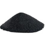 Natural Black Sand Gravel - 900g for Aquarium Decoration, Home & Garden, Lawn, and Terrarium Substrate