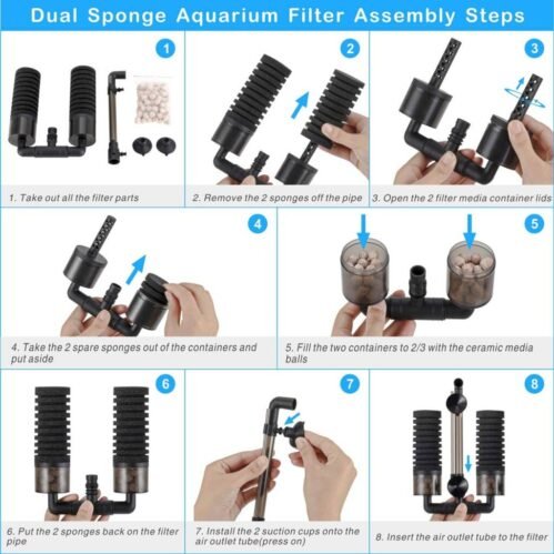 Lf-219 Aquarium Bio Sponge Filter