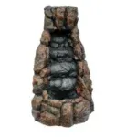 Aquarium Sand Waterfall ( Sand included ) Mountain View Decor Terrain Ornament for Reptile Habitat