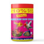 Hallofeed Freeze Dried Blood Worms Fish Food – 22g | Ideal for Bettas, Tetras, Arowanas, Flowerhorns & Oscars | All Life Stages