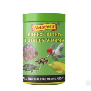 Freeze dried worms