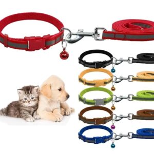 Nylon Reflective Pet Collar with Bell