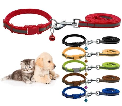 Nylon Reflective Pet Collar with Bell