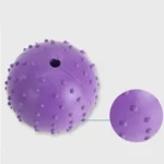 Rubber ball Dog Toy Mini Spiky with Bell