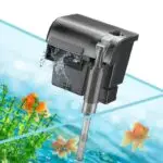 Rs Electricals Rs-2000 Water Fall Style Bio Mini Hang On Filter For Aquarium Fish Tank Power : 5W Output : 800L/H