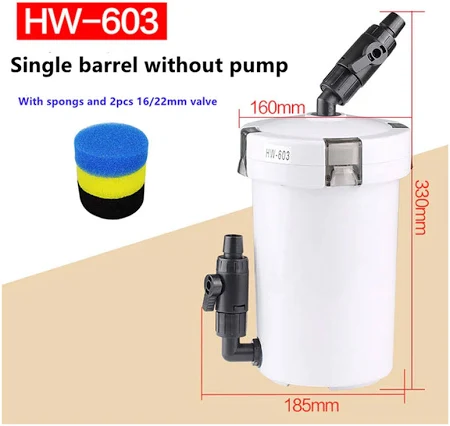 Sunsun HW-603 Aquarium Canister Filter pre filter ( without pump ) 2 shopping 2