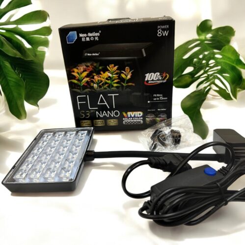 Neo Helios Flat Nano S3 Pro 8W Full Spectrum 10000K LED Light for Planted Aquarium 5 Photoroom