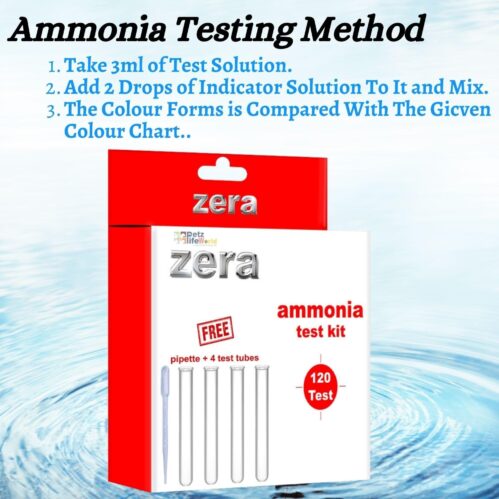 Zera Ammonia Test Kit for Aquariums