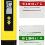 Digital pH Meter High Accuracy ±0.1pH, 0.00-14.00 pH Range – Water Quality Tester for Drinking Water, Hydroponics, Aquariums, Swimming Pools
