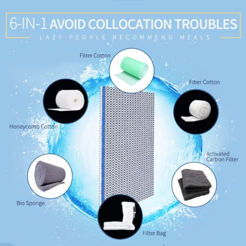 Filter Sponge for Aquarium 8 Layer
