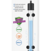 submersible UV Lamp for Aquarium Fish Tank UV-13W