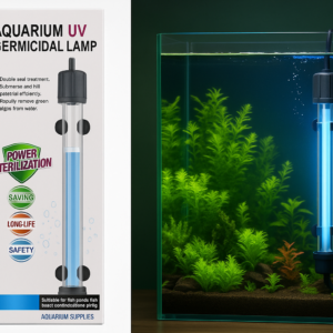 submersible UV Lamp for Aquarium Fish Tank UV-7W