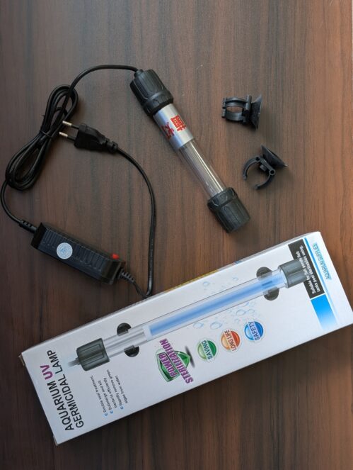 submersible UV Lamp for Aquarium Fish Tank UV-7W