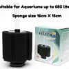 XINYOU XY 2837 Super Large Biochemical Sponge Filter