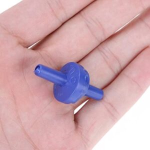 Blue Plastic One Way Non-Return Valve