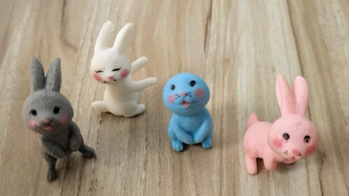 Small Aquarium Rabbit Toy