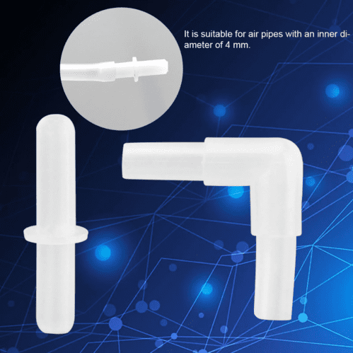 Aquarium Air Tube 'L' Joints Connectors