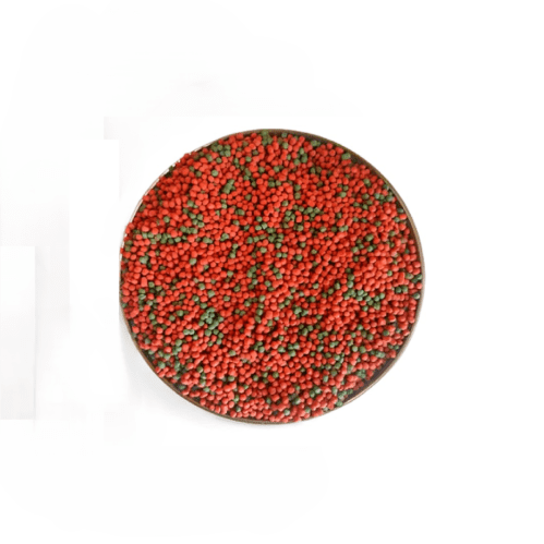 Red-Green Color Balls Fish Feed