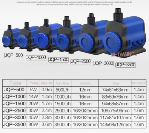 SUNSUN JQP500 Aquarium Submersible Pump