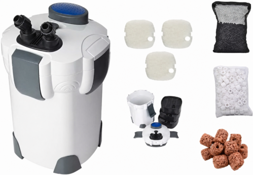 SunSun HW-302 External Canister Filter With filter media
