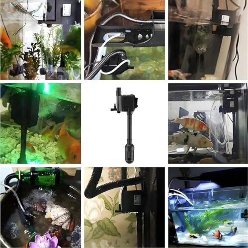 RS 380P Aquarium Submersible Water Pump - Molded Aquarium Tank Power Head (RS 300A, RS 380A)- 7W 5 RS 380P Aquarium Submersible Water Pump