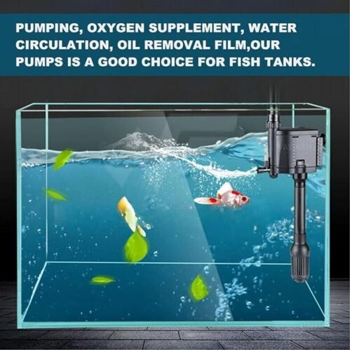 RS 380P Aquarium Submersible Water Pump - Molded Aquarium Tank Power Head (RS 300A, RS 380A)- 7W 6 RS 380P Aquarium Submersible Water Pump