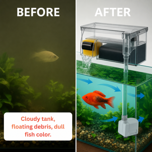 Bluepet BL-771W Multi-Section Bio Top Filter