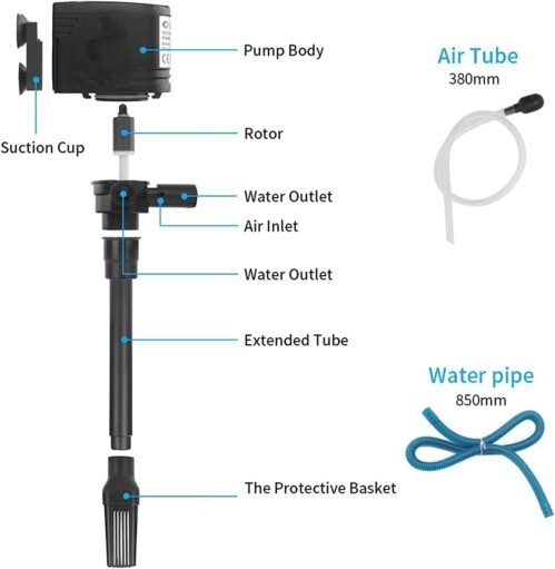 Blue Pet BL-550 Aquarium Power Head 15 watts 3 IMG 0341