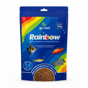 Growel Rainbow 1.8mm Mini Floating Fish Food