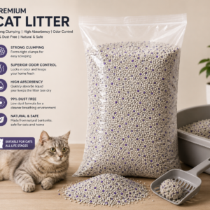Premium Clumping Cat Litter