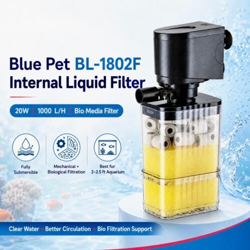 Bluepet BI-1802F 20W Internal Aquarium Filter