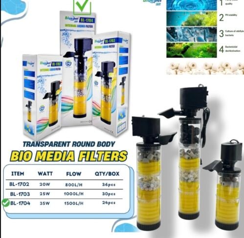Bluepet BL-1704 Multi-Stage Internal Aquarium Filter