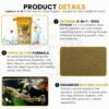 Optimum Super Premium Formula 3 in 1 6% Spirulina Fish Food 100g