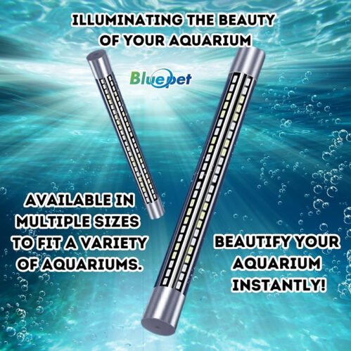 Bluepet Aquarium Changing Submersible Lamp BL-80F Size 80CM Power 9W
