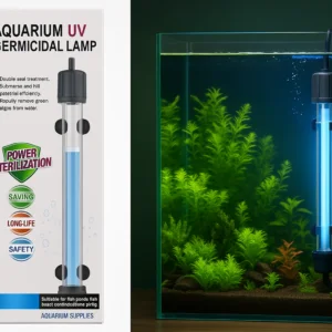 submersible UV Lamp for Aquarium Fish Tank UV-7W